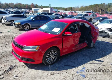 2011 Volkswagen Jetta 2.5L Se из США, поврежденный, VIN 3VWDX7AJXBM371113